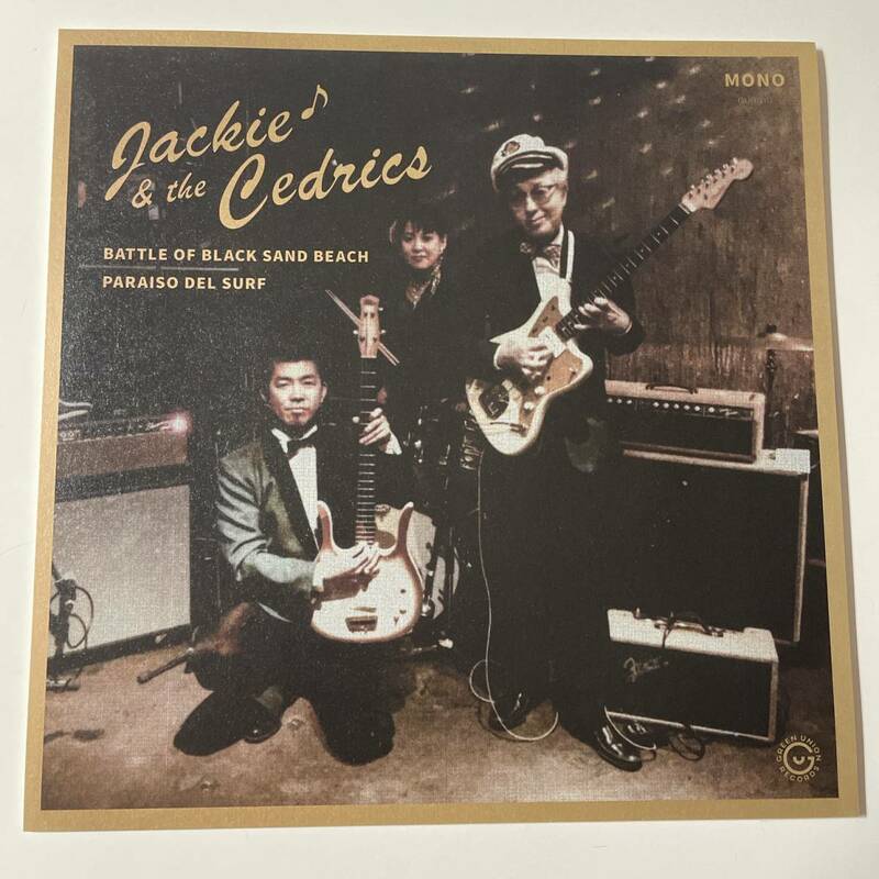 Jackie & The Cedrics - Battle Of Black Sand Beach☆JAP ORIG 7″限定５００☆SURF/GARAGE☆インスト