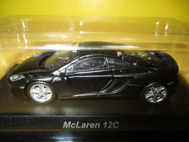 ЖЖ京商 ミニカーくじЖЖマクラーレンЖB賞 マクラーレン 12C マットブラック McLaren 12C