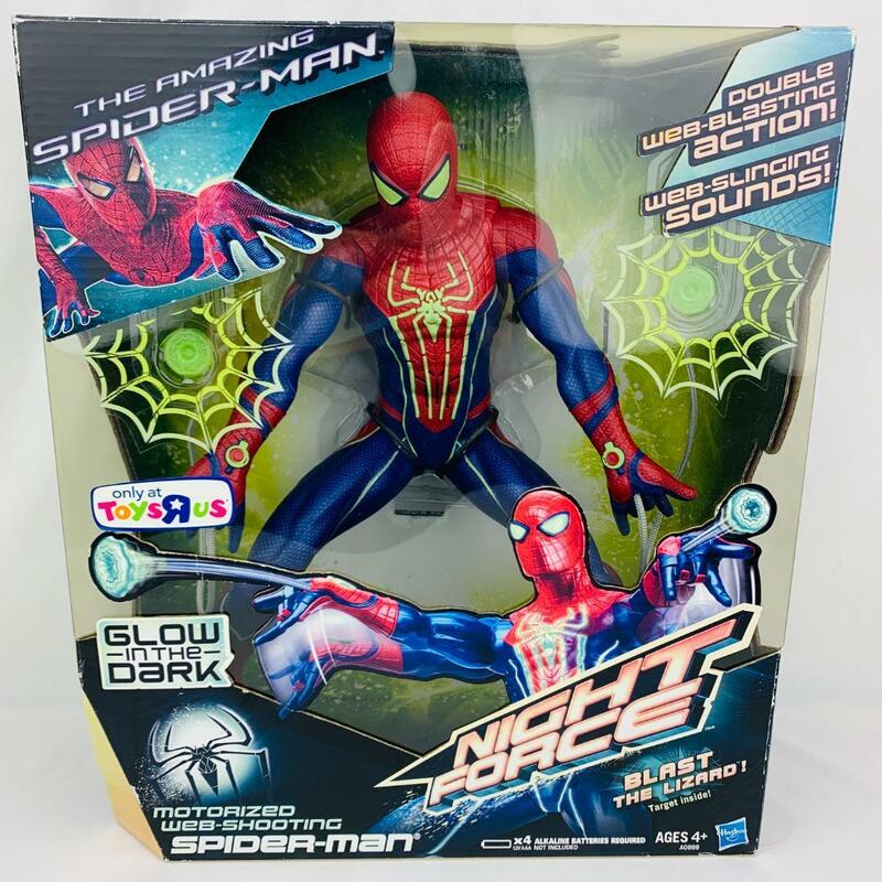 【送料込み】レア ハズブロ スパイダーマン リザード マーベル トイザらス 限定 希少 ＃412647