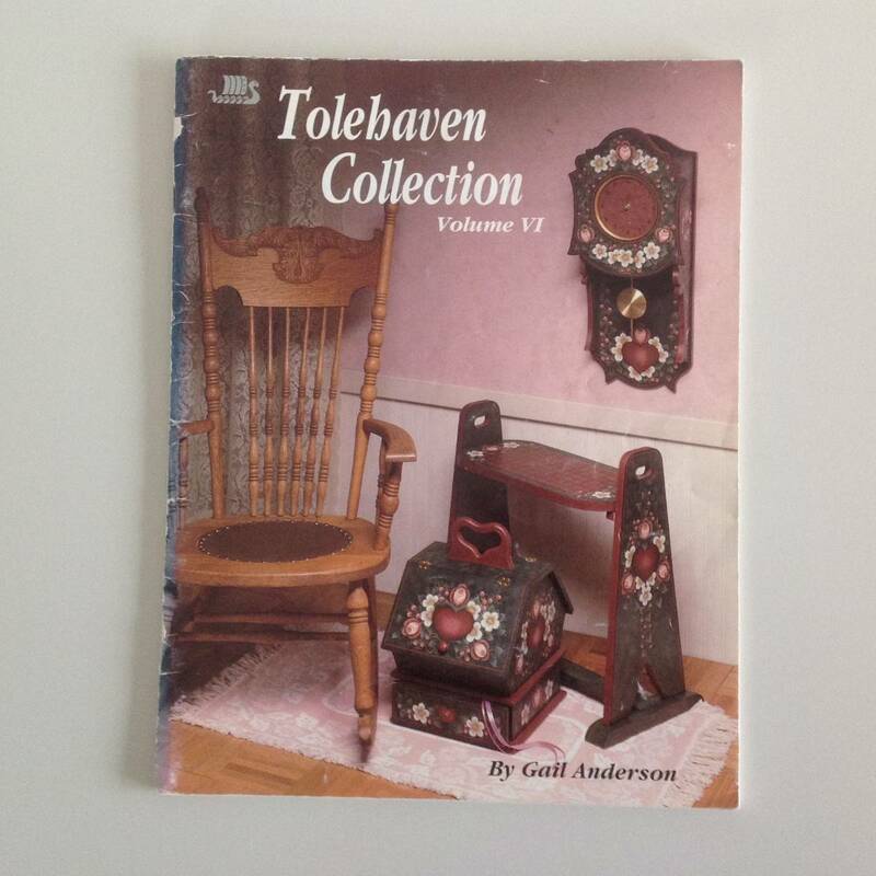 トールペイントの本★洋書（中古本）Tolebaven Collection Vol.VI by GaiI Anderson