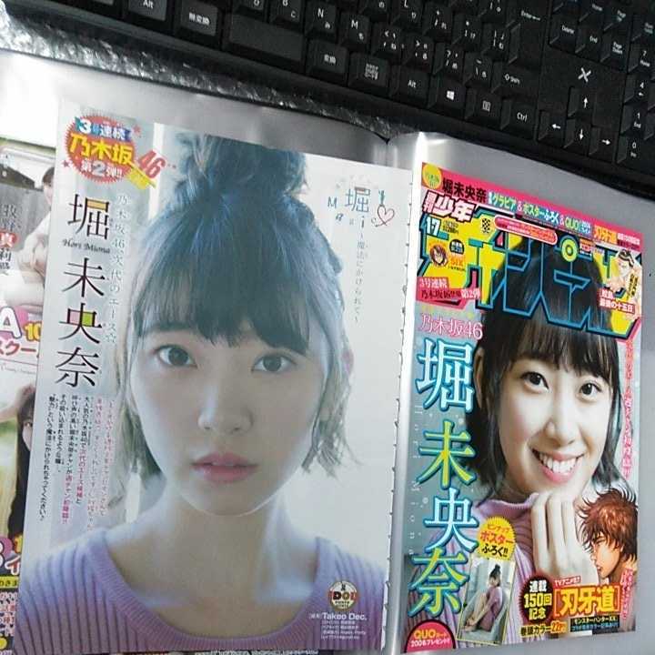 切り抜き　その52　少年チャンピオン　2017年　17号　堀未央奈