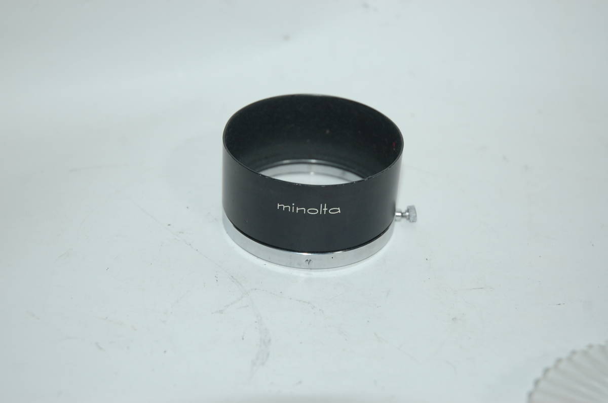 ミノルタ５５㎜　メタルフード　　　　　　　　　　　キ44