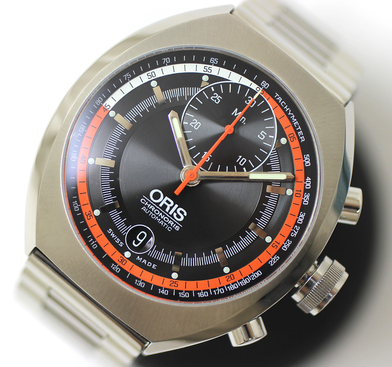 【ORIS】オリス クロノリス デイト 7564　シースルーバック　裏スケ　自動巻き　メンズ　腕時計　美品