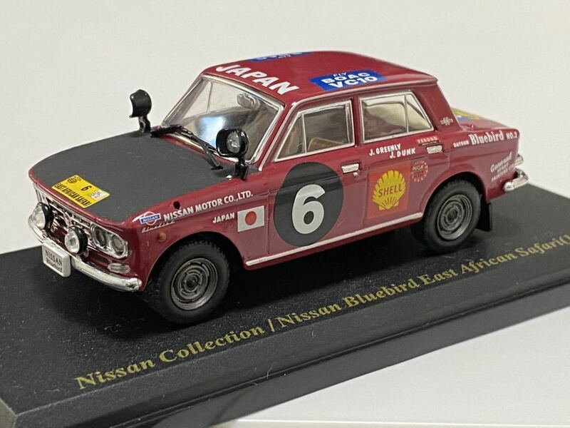 日産 ブルーバード ミニカー イクソ 1/43 Nissan