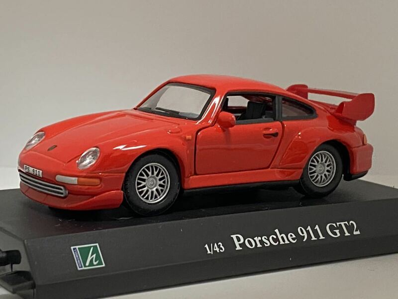 ポルシェ 911 GT2 ミニカー ホンウェル 1/43 カレラ Porsche