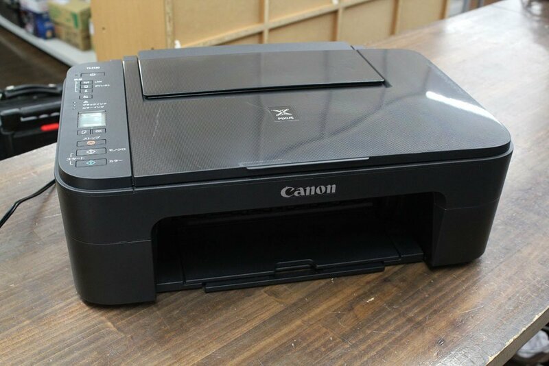 Canon キャノン PIXUS ピクサス インクジェットプリンター 複合機 TS3130 / K10462 ブラックインク切れ ジャンク扱い 現状品