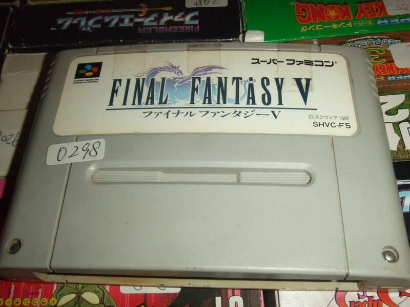 ファイナルファンタジーⅤ FF スーパーファミコン SFC SNES 298 FAINAL FANTASY Ⅴ