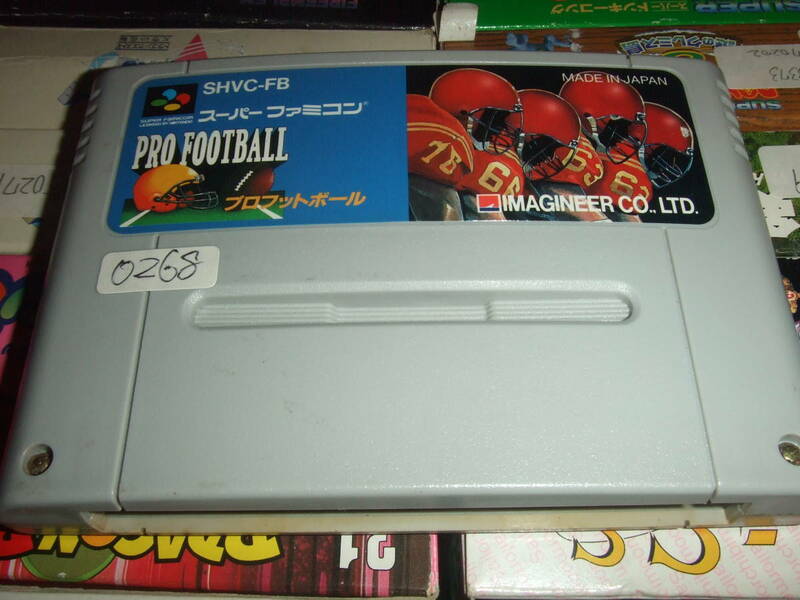 プロフットボール スーパーファミコン SFC SNES 268 PRO FOOTBALL