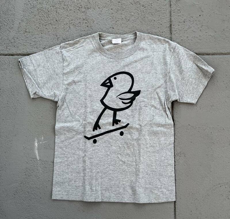 MAD T.K. KILLY BIRD MAD.TK madtk Tシャツ　grey スケボー　ひよこ tee