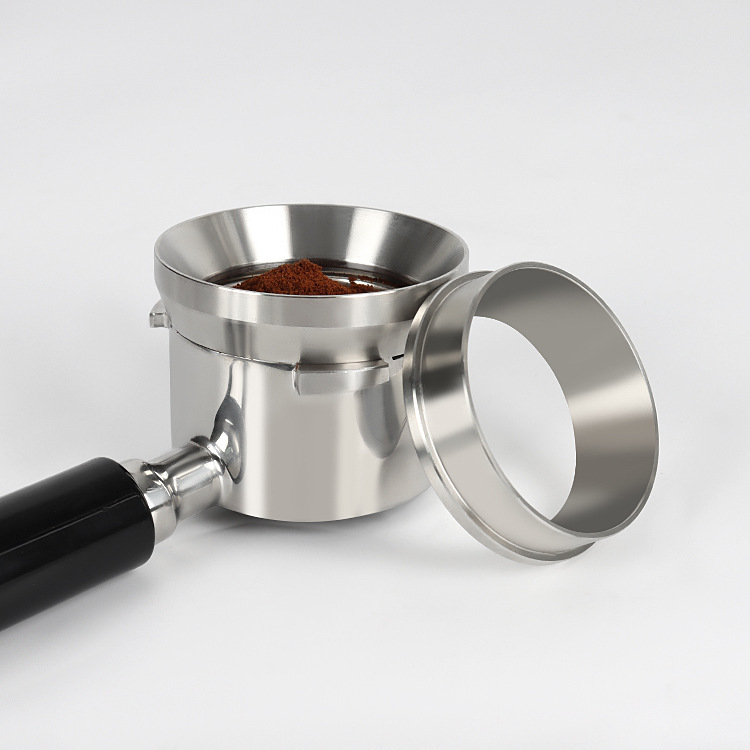 FUN COFFEE コーヒードージングリング 58mm エスプレッソドージング ステンレススチール製 エスプレッソマシン アクセサリー (co-0011-3)