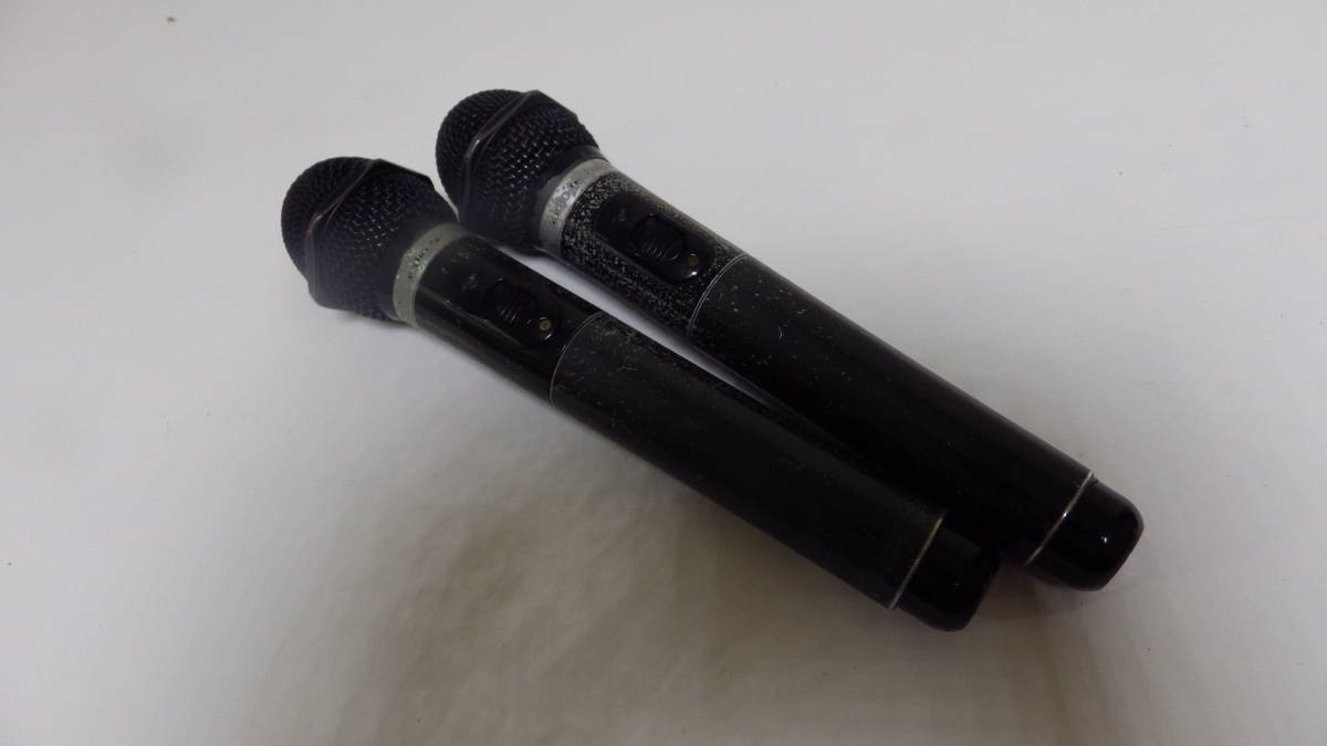 5【カラオケ】　audio-technica　赤外線マイク　ペア