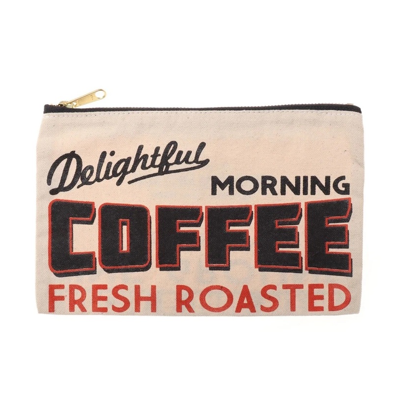 M.N.DAVIS&SON　Coffee Sack CANVAS POUCH　ヴィンテージ　コーヒーバッグ　ポーチ　キャンバス　クラッチバッグ　レトロ