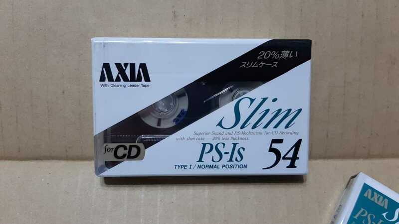 AXIA 54 カセット テープ CS4 新品 未開封品【規定サイズまで同梱可能】希少 レア