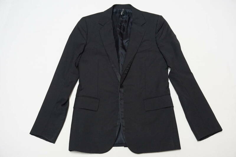 Dior Homme Made in Italy 正規品 ディオール オム テーラード ジャケット 44 ブラック 黒 イタリア製 クリスヴァンアッシュ 2008 日本限定