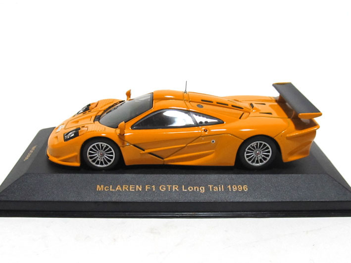 A★ ixo 1/43 ★ マクラーレン F1 GTR ロングテール 1996 オレンジ（マンゴーオレンジ）／McLaren F1 GTR Long Tail 1996