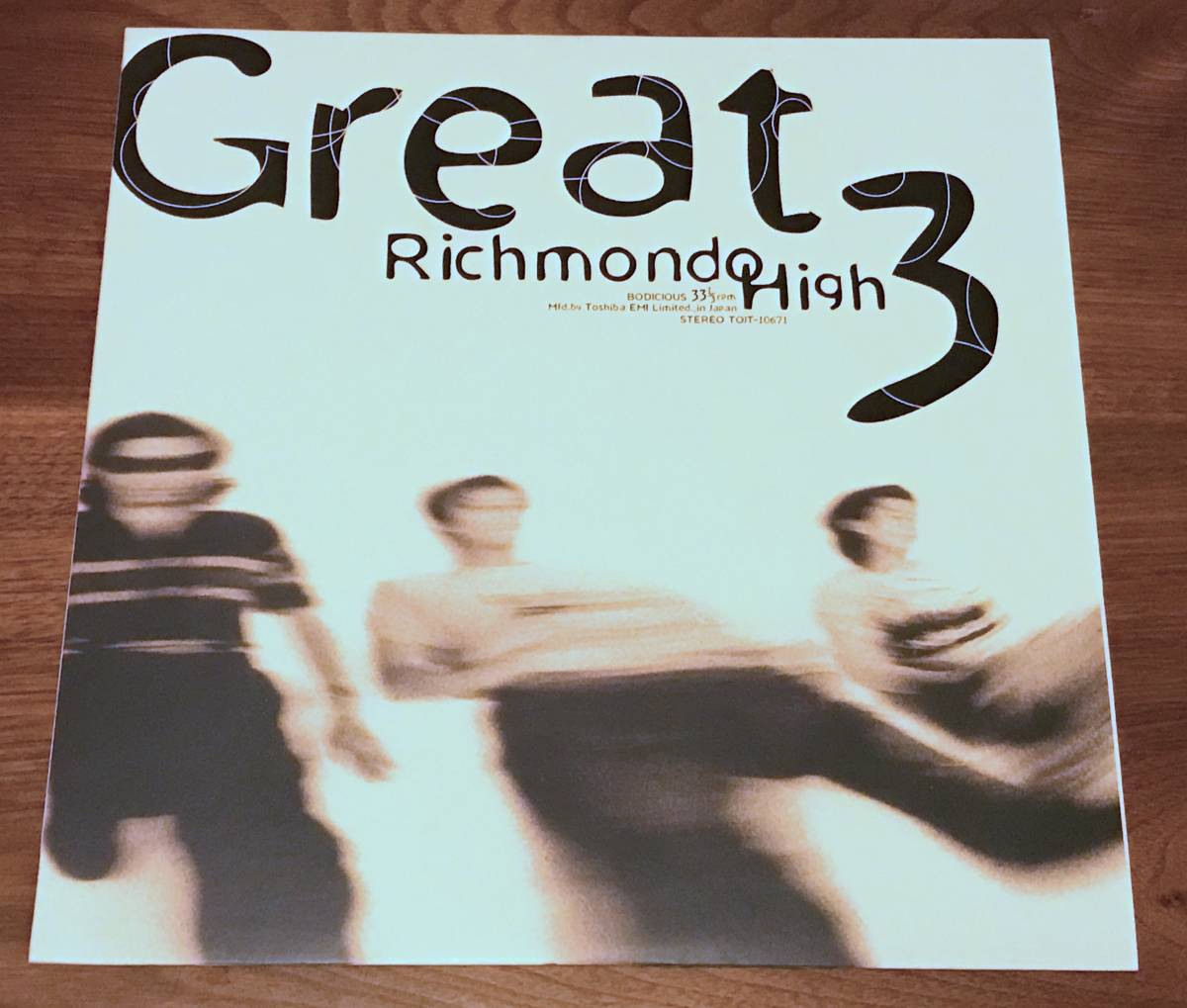 ●LP●Great3 / Richmond High●1995年・オリジナル盤・TOJT10671●