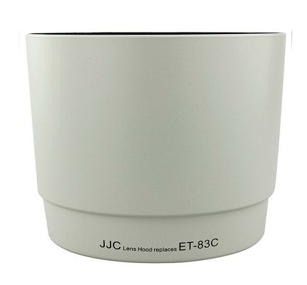 JJC製 Canon ET-83C レンズフード 100-400mm f/4.5-5.6L IS 白