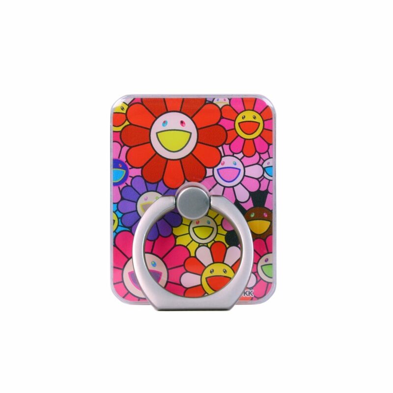 新品 村上隆 Flower Smartphone Ring お花　スマホリング Multi color Red　2個セット