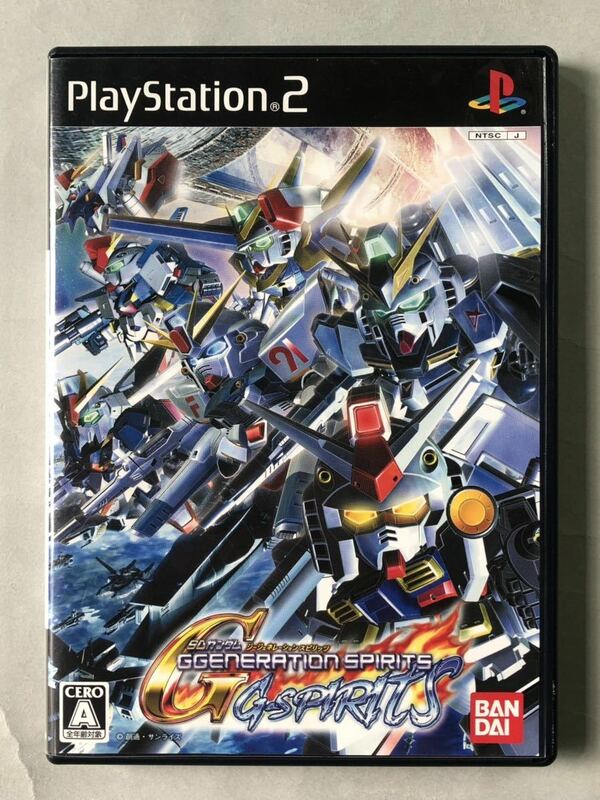 SDガンダム　ジージェネレーションスピリッツ　バンダイナムコゲームス　PS2ソフト　SONY プレイステーション2