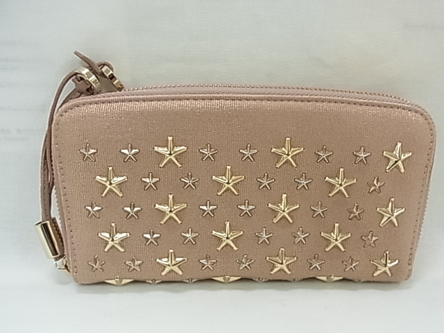 ジミーチュウ JIMMY CHOO ラウンドファスナー 【中古】 【財布】