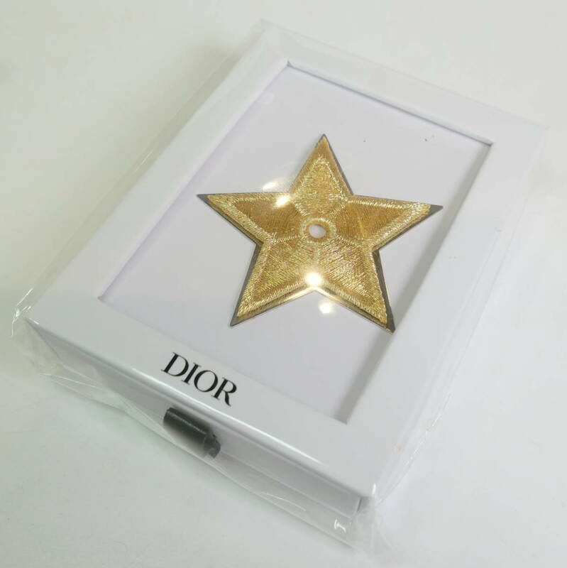 未開封品★ディオール PIN'S ETOILE DIOR STAR 限定ノベルティ 非売品 ピンバッジ