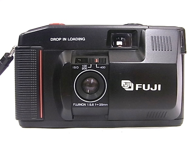 e9174　FUJI　DL-10　フジフィルム　コンパクト　フィルムカメラ　シャッターOK　通電確認済