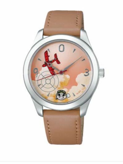 アルバ　紅の豚30周年記念モデル　腕時計　500本限定　ベージュ　皮ベルト