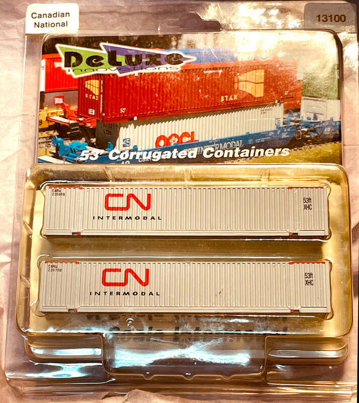 未開封 新品 Deluxe Innovations 13100 Container 53' Canadian National x 2pcs 53フィ-ト コンテナ 2個セット