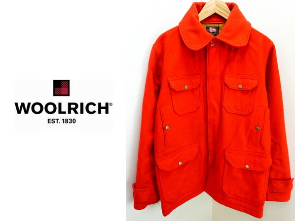 ●ウールリッチ WOOLRICH ビンテージマッキーノジャケット40●AJ