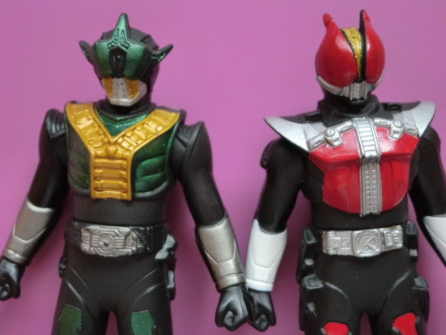 仮面ライダー電王＆ゼロノス　食玩ソフビ／プレイヒーロー／サイズ約9cm／商品説明欄全部必読！入札条件＆取引条件厳守！