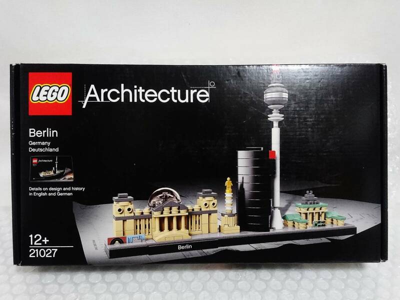 未開封+廃盤品+難あり　LEGO　Architecture　12+　21027　Berlin Germany Deutschland　レゴ　アーキテクチャー　ベルリン