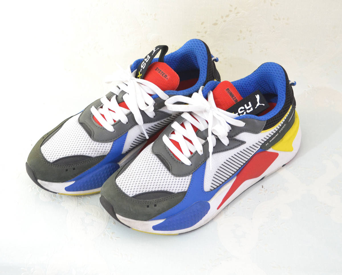 【Q388】プーマ/PUMA/RS-X Reinvention Toys/No.36944902/マルチカラー/28㎝（US10)