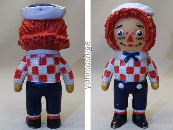 73年製ビンテージ アンディ ソフビフィギュア ラガディ・アン＆アンディ Raggedy Ann & Andy REGENT BABY PRODUCTS CORP