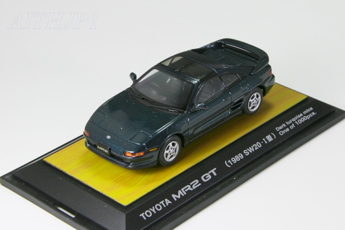 TOSA 1/43 トヨタ MR2 GT 1989 I型 SW20 ターコイズ 1000台限定