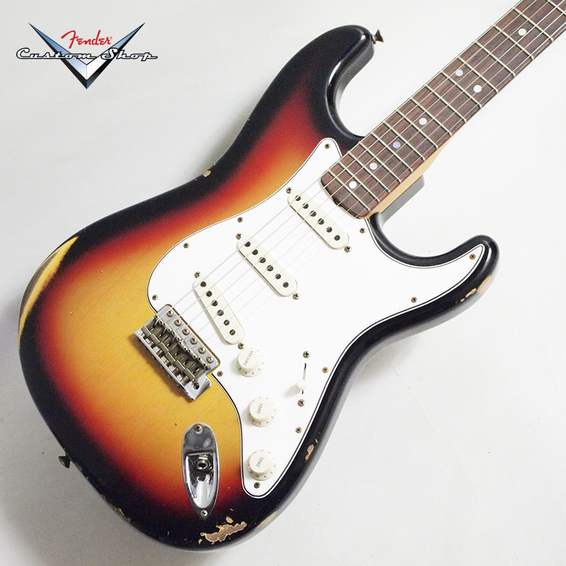 Fender Custom Shop Limited Edition Late 1964 Stratocaster Relic Target 3-Color Sunburst【S/N CZ560320 3.49kg】