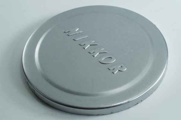 328『 並品』希少 Nikon NIKKOR ニッコール銘 約内径100mm ニコン カブセ式 メタルキャップ