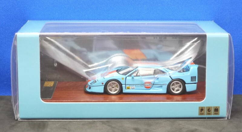 1/64 PGM Ferrari F40 LM Gulf ガルフカラー フル開閉機能付 999個限定 フェラーリ ●