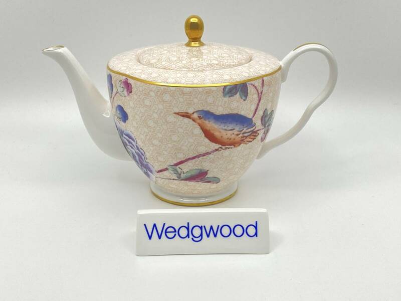 ＊新品未使用＊ WEDGWOOD ウェッジウッド ＊UNUSED＊ HARLEQUIN CUCKOO Tea Pot ハーレクィン クックー ティーポット *T803