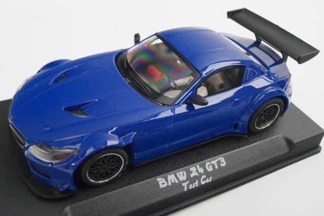 新品 NSR 1/32 BMW Z4 GT3 E89 Test Car Blue 1195AW スロットカー