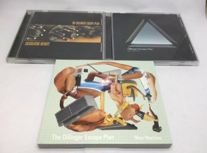 【The Dillinger Escape Plan CD5点】Ire Works / Miss Machine / Option Paralysis / One of Us Is the Killer / Calculating Infinity