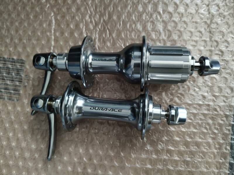 SHIMANO　DURA−ACE　デュラエース　ハブセット　JAPAN　10ｓ