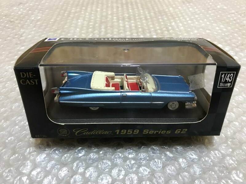 ☆SALE☆ New-Ray Toys 1/43 59 キャデラック 1959 キャデ コンバーチブル ミニカー CityCruiser collection ダイキャスト シリーズ 62