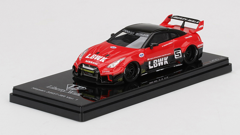 ★1/43 LB-Silhouette WORKS GT Nissan 35GT-RR バージョン1 レッド/ブラック TSMV0011 トゥルースケール