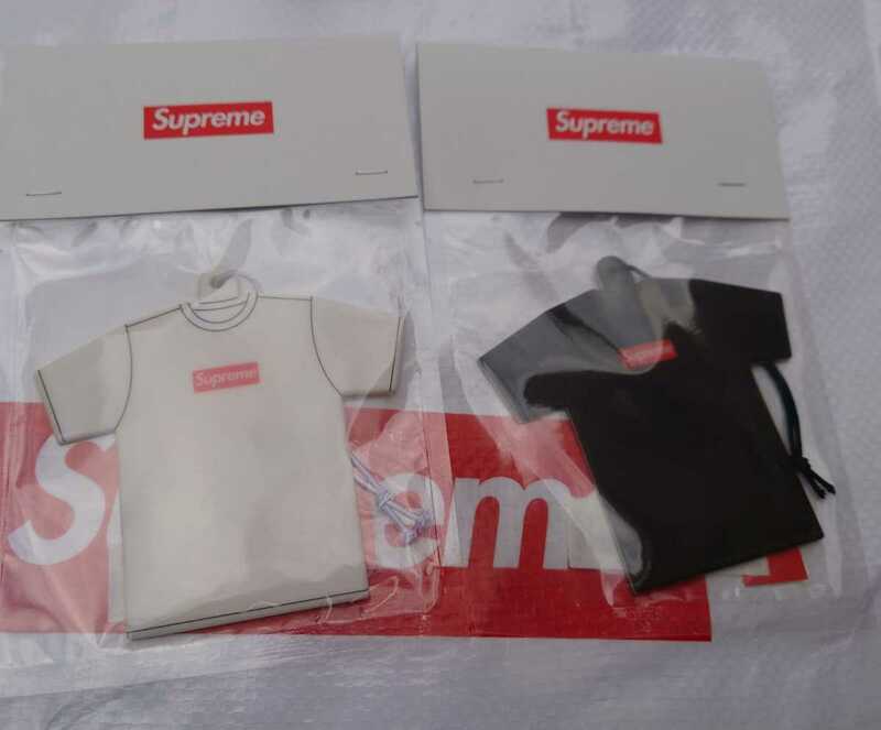 2色セット 送料込み Supreme Kuumba Tee Air Freshener Box Logo シュプリーム クンバ Tシャツ エア フレッシュナー ボックスロゴ