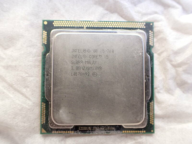 intel CPU CORE i5 760