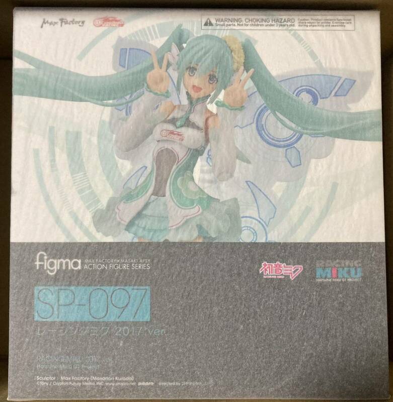 [同梱可] figma 初音ミク 【 EX-097 レーシングミク 2017 ver. 】 新品 グッドスマイルレーシング Tony 白紙付 正規品