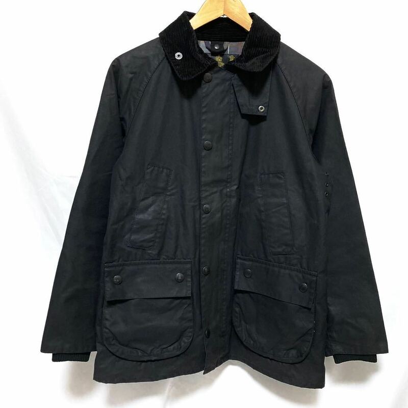 BARBOUR SL BEDALE バブアー ビデイル 英国製 オイルド ジャケット 36 黒 ブラック