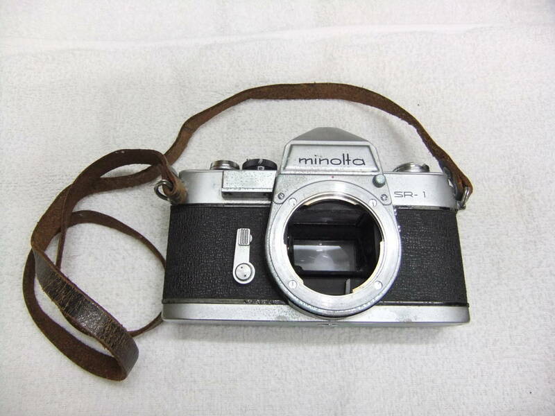 1959年発売 MINOLTA ミノルタ SR-1 フィルムカメラ 動作未確認 ①