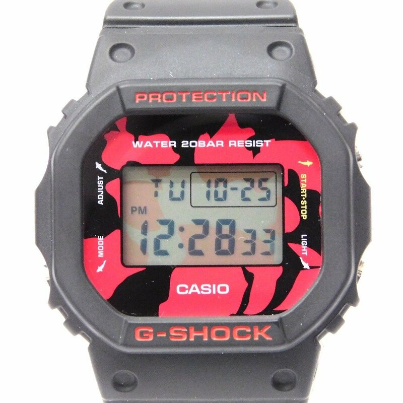 Hn586031 腕時計 カシオ　G-SHOCK　DIGITAL 5600 SERIES DW-5600JK-1JR 中古・美品