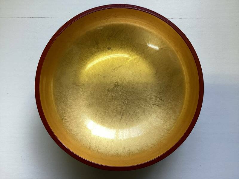 輪島塗　菓子鉢　深皿　菓子皿　皿　和皿　C135